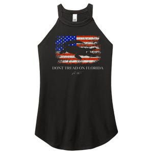 Dont Tread On Florida Governor Ron Desantis Women's Perfect Tri Rocker Tank