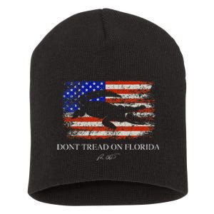 Dont Tread On Florida Governor Ron Desantis Short Acrylic Beanie