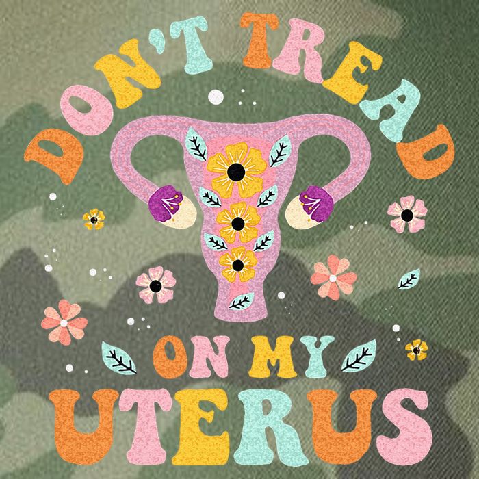 Dont Tread On My Uterus No Uterus No Opinion Legacy Tie Dye Trucker Hat