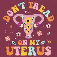 Dont Tread On My Uterus No Uterus No Opinion 16oz Travel Tumbler