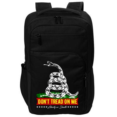 Dont Tread On Me Liberty Or Death Come & Take It Impact Tech Backpack