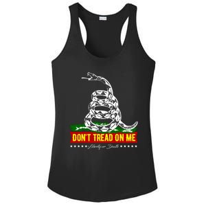 Dont Tread On Me Liberty Or Death Come & Take It Ladies PosiCharge Competitor Racerback Tank