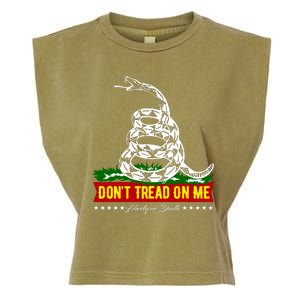 Dont Tread On Me Liberty Or Death Come & Take It Garment-Dyed Women's Muscle Tee