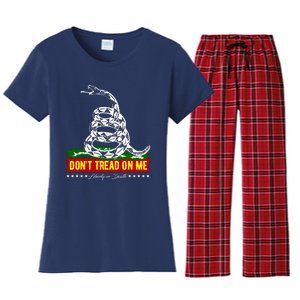 Dont Tread On Me Liberty Or Death Come & Take It Women's Flannel Pajama Set