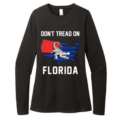 Don't Tread On Florida Womens CVC Long Sleeve Shirt