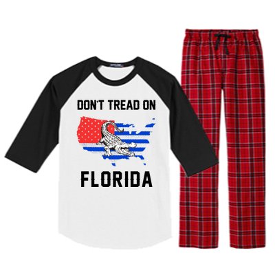 Don't Tread On Florida Raglan Sleeve Pajama Set