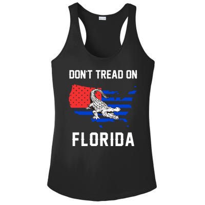 Don't Tread On Florida Ladies PosiCharge Competitor Racerback Tank