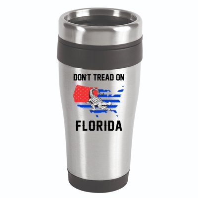 Don't Tread On Florida 16oz Travel Tumbler