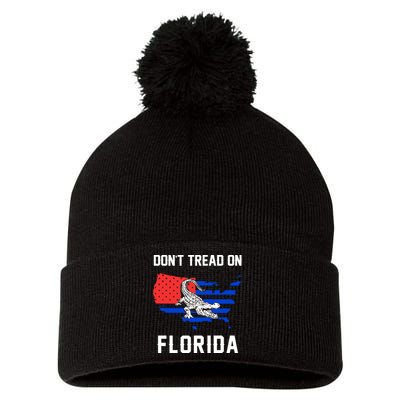 Don't Tread On Florida Pom Pom 12in Knit Beanie