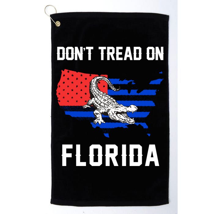 Don't Tread On Florida Golf Towel
