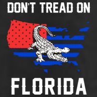 Don't Tread On Florida Golf Towel