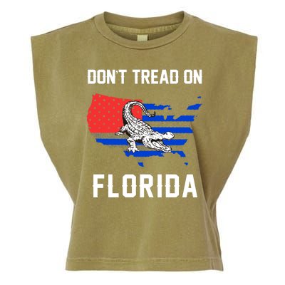 Don't Tread On Florida Garment-Dyed Women's Muscle Tee