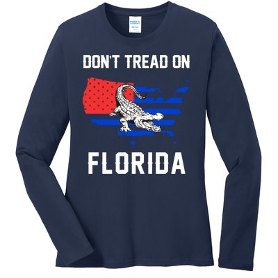 Don't Tread On Florida Ladies Long Sleeve Shirt