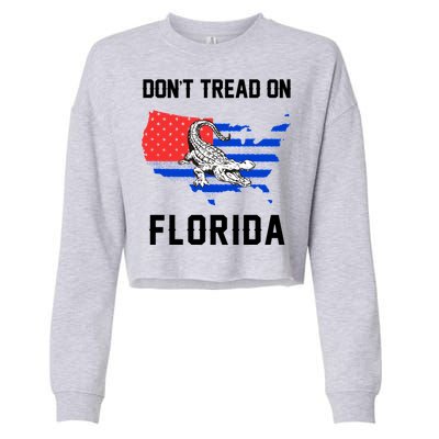 Don't Tread On Florida Cropped Pullover Crew