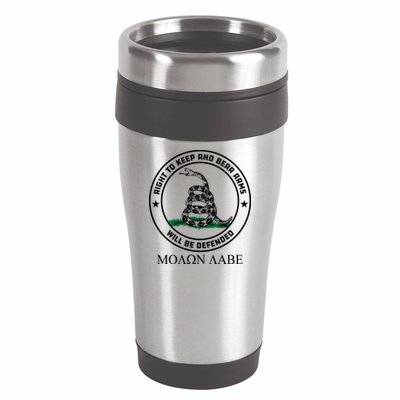 Dont Tread On Me Right To Keep & Bear Arms Come & Take It 16oz Travel Tumbler