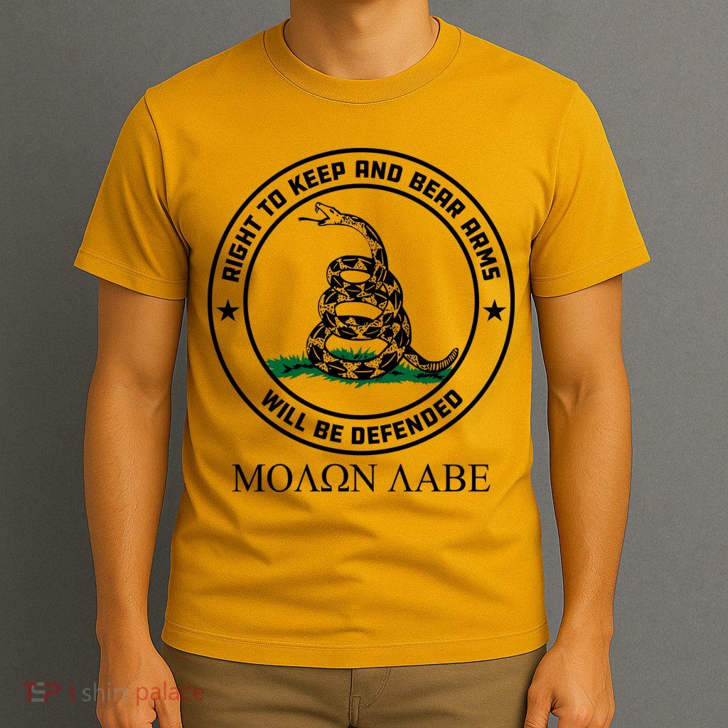 Dont Tread On Me Right To Keep & Bear Arms Come & Take It T-Shirt
