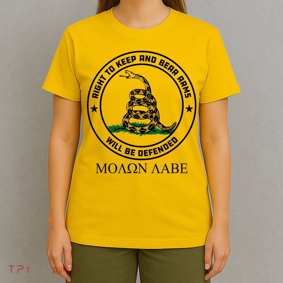 Dont Tread On Me Right To Keep & Bear Arms Come & Take It T-Shirt