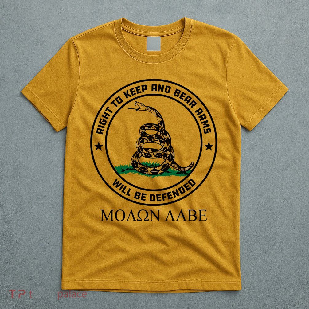 Dont Tread On Me Right To Keep & Bear Arms Come & Take It T-Shirt