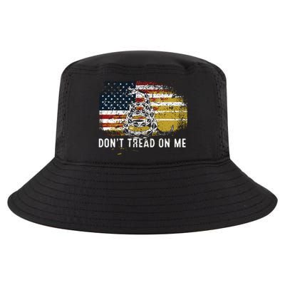 Dont Tread On Me USA Flag Rights Fight Cool Comfort Performance Bucket Hat