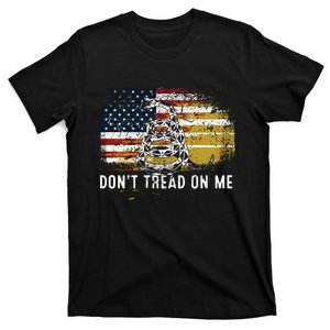 Dont Tread On Me USA Flag Rights Fight T-Shirt