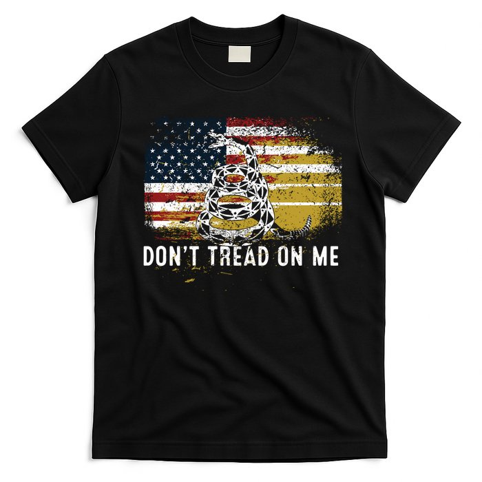 Dont Tread On Me USA Flag Rights Fight T-Shirt