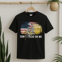 Dont Tread On Me USA Flag Rights Fight T-Shirt