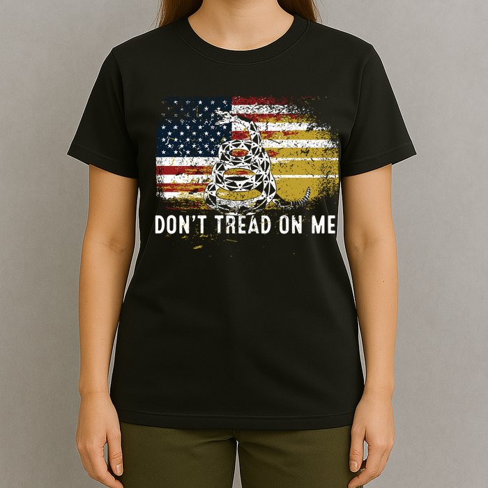 Dont Tread On Me USA Flag Rights Fight T-Shirt