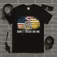 Dont Tread On Me USA Flag Rights Fight T-Shirt
