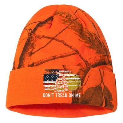 Dont Tread On Me USA Flag Rights Fight Kati Licensed 12" Camo Beanie