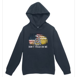 Dont Tread On Me USA Flag Rights Fight Urban Pullover Hoodie