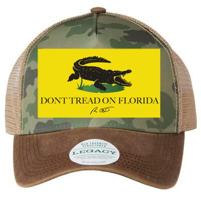 Don't Tread On Florida Ron Desantis Legacy Tie Dye Trucker Hat