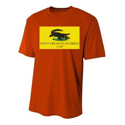 Don't Tread On Florida Ron Desantis Performance Sprint T-Shirt