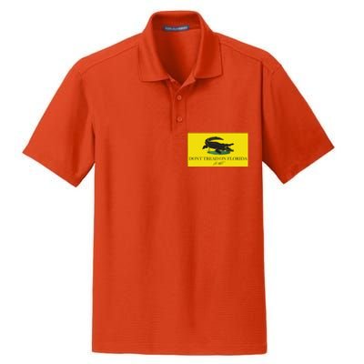 Don't Tread On Florida Ron Desantis Dry Zone Grid Polo