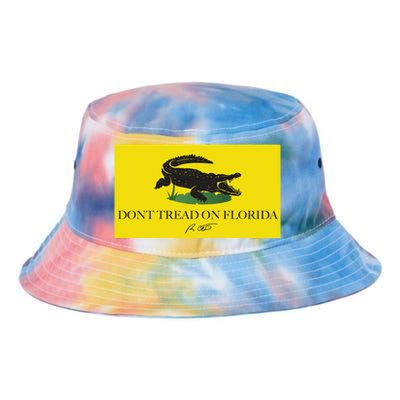 Don't Tread On Florida Ron Desantis Tie Dye Newport Bucket Hat