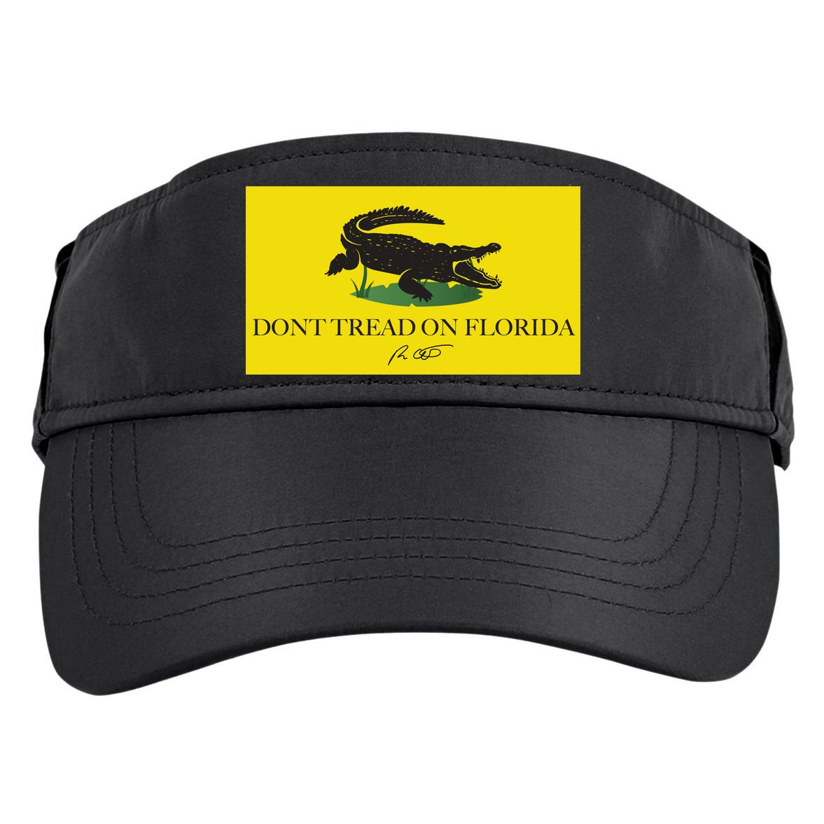 Don't Tread On Florida Ron Desantis Adult Drive Performance Visor