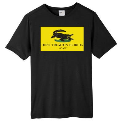 Don't Tread On Florida Ron Desantis Tall Fusion ChromaSoft Performance T-Shirt