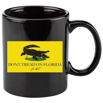 Don't Tread On Florida Ron Desantis 11oz C Handle Ceramic Mug