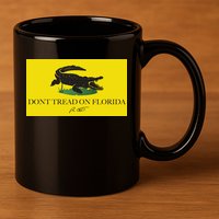 Don't Tread On Florida Ron Desantis 11oz C Handle Ceramic Mug