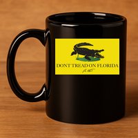 Don't Tread On Florida Ron Desantis 11oz C Handle Ceramic Mug