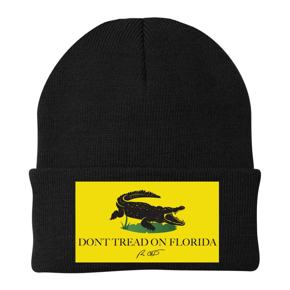 Don't Tread On Florida Ron Desantis Beanie