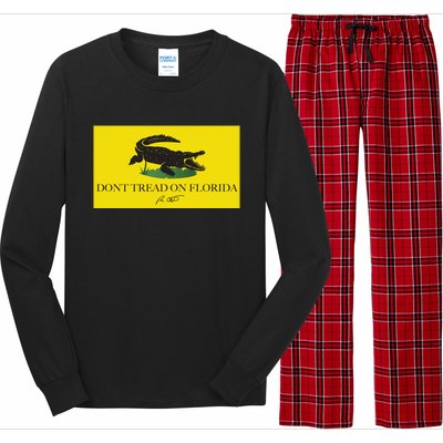 Don't Tread On Florida Ron Desantis Long Sleeve Pajama Set