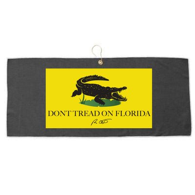 Don't Tread On Florida Ron Desantis Large Microfiber Waffle Golf Towel