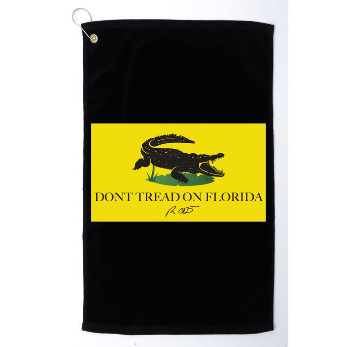 Don't Tread On Florida Ron Desantis Golf Towel