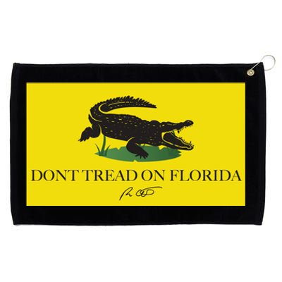 Don't Tread On Florida Ron Desantis Grommeted Golf Towel