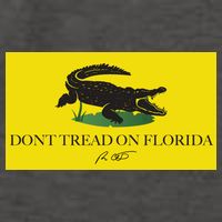 Don't Tread On Florida Ron Desantis Vector Backpack