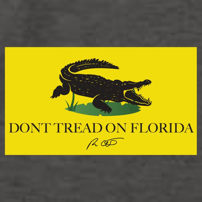 Don't Tread On Florida Ron Desantis Vector Backpack