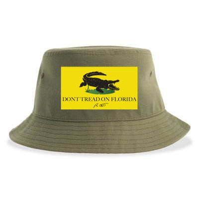 Don't Tread On Florida Ron Desantis Sustainable Bucket Hat