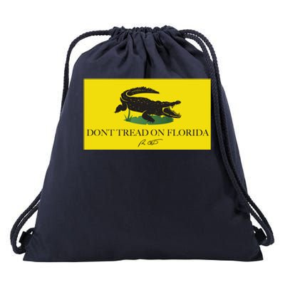 Don't Tread On Florida Ron Desantis Drawstring Bag