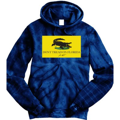 Don't Tread On Florida Ron Desantis Tie Dye Hoodie