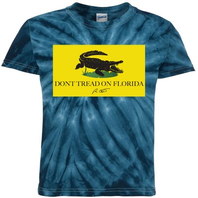 Don't Tread On Florida Ron Desantis Kids Tie-Dye T-Shirt